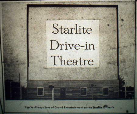 Starlite Drive-In Theatre - FROM STARLITE GRAND OPENING AD 1953